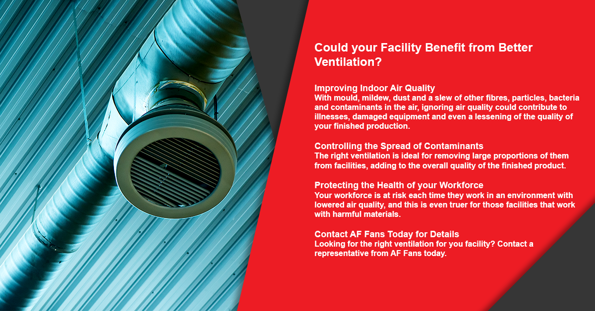Could your Facility Benefit from Better Ventilation