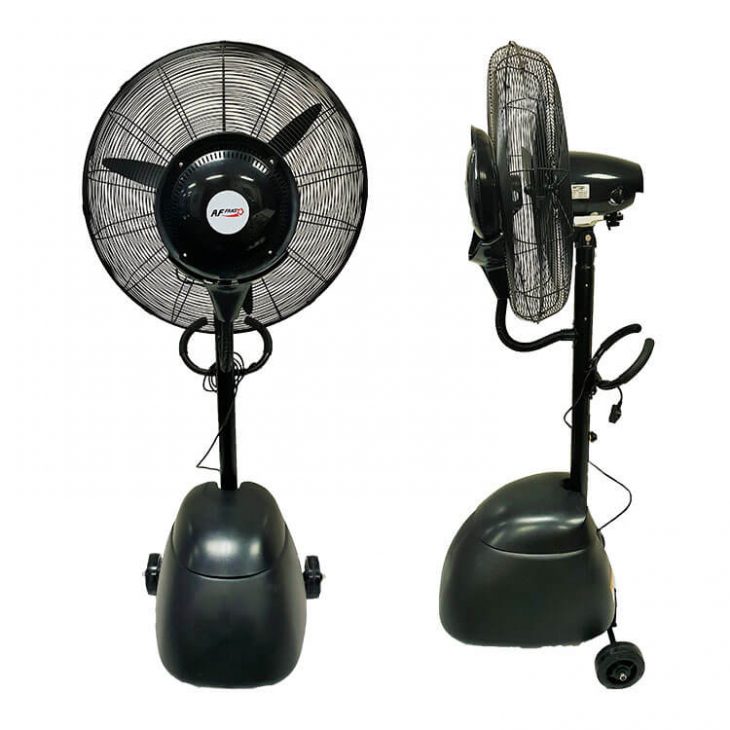 26" Commercial HighVelocity Oscillating Misting Fan Cool Unit Outdoor Indoor US eBay